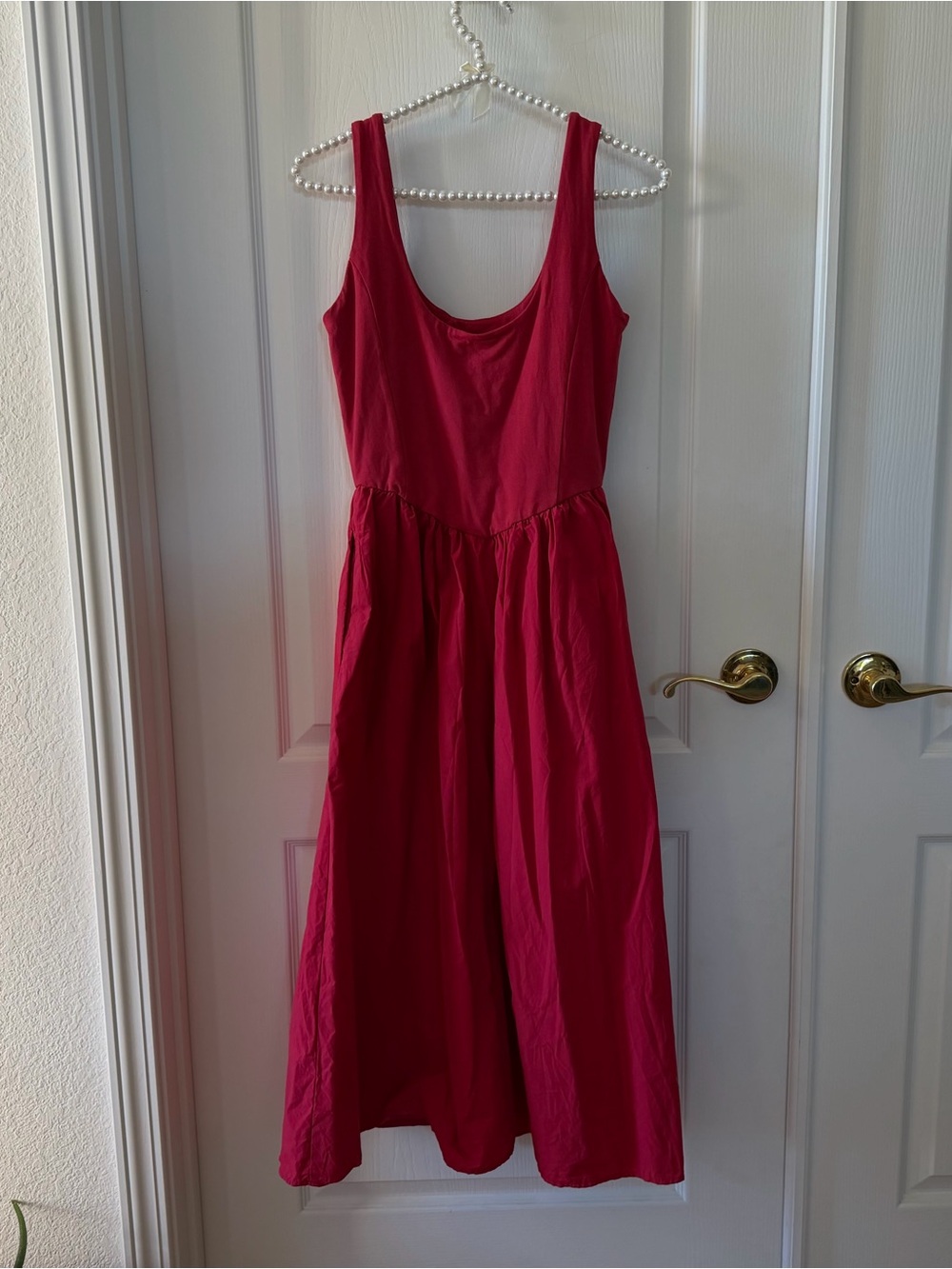 Nation LA Red Sleeveless Fiona Dress - Picture 3 of 4